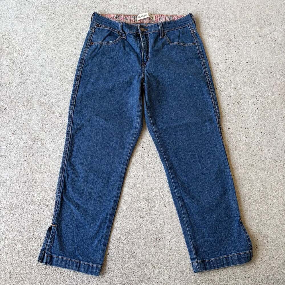 Levi's Classic Capri Denim Jeans Size 10